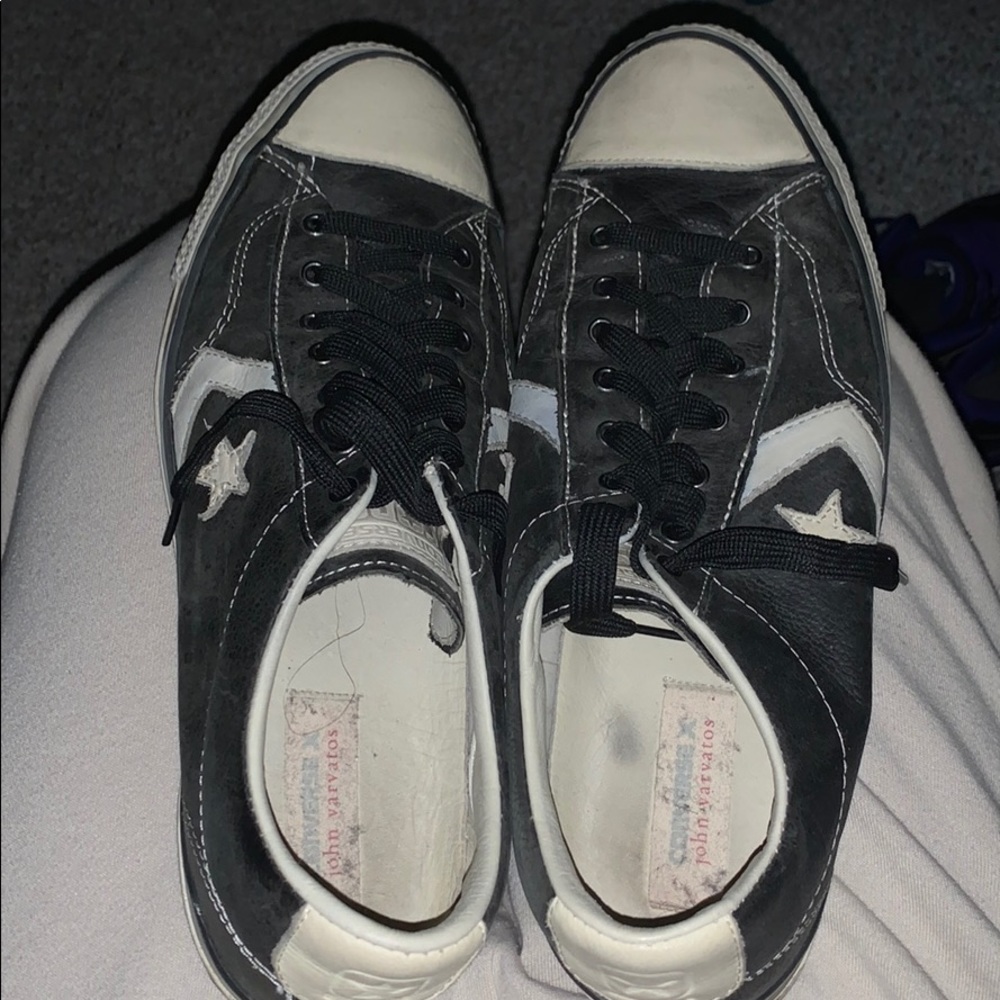 men’s 13 john varvatos leather converse